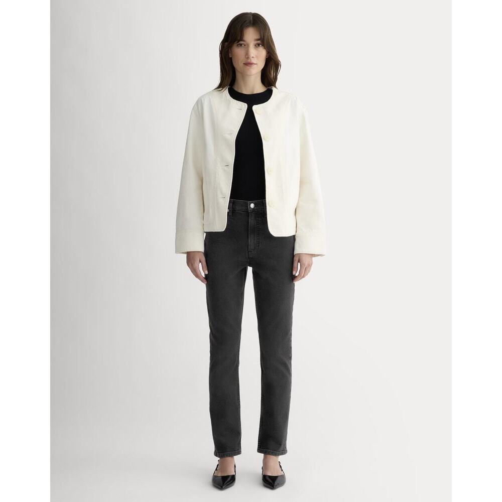 Everlane Women's Original Cheeky® Jean in Washed Black, Size 28, Cotton/Denim